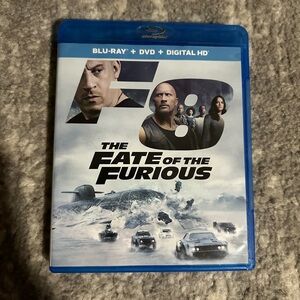 The Fate of the Furious Blu-ray + DVD Combo w/ Inserts (Fast & Furious 8)